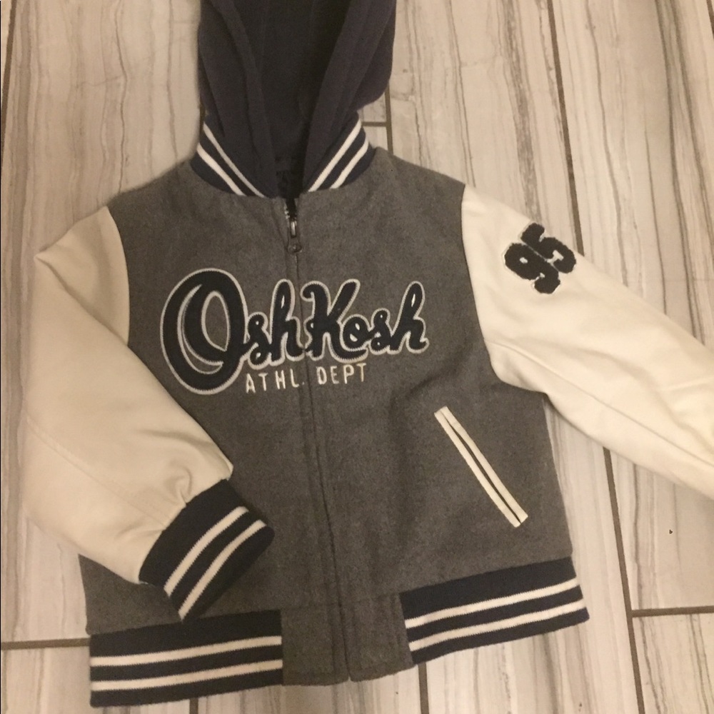 Oshkosh toddler boys baseball coat
